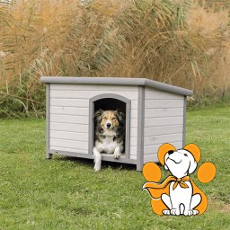 Trixie Classic Dog Kennel Drvena Kućica Za Pse Izrađena Od Borovine, 104x72x68cm