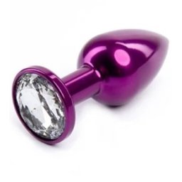 Metalni analni plug Lila Veličina S
