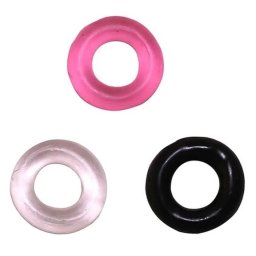 Set 3 prstena razlicite boje Multicolor Rings