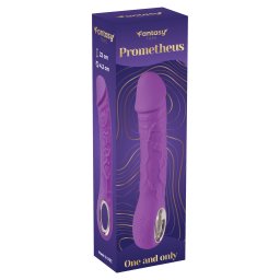 Silikonski Vibrator sa grejanjem Prometheus Lila