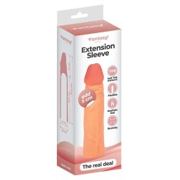 Realistična navlaka za penis Extension Sleeve 17.5 cm