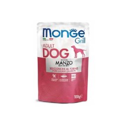 Monge Grill Dog Chunkies In Jelly Adult Beef 100 g