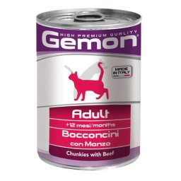 Gemon Cat Chunkies Adult With Beef 415 g