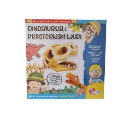 Dinosaurusi i praistorijski ljudi edukativna igra Lisciani