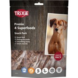 Trixie Premio 4 Vrste Mesa Pile/Patka/Jagnje/Govedina 4×100g
