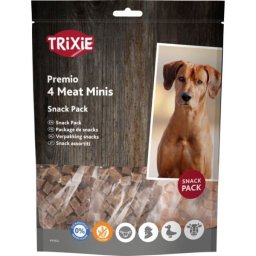 Trixie Premio Mini 4 Vrste Mesa Pile/Patka/Jagnje/Govedina 4×100g