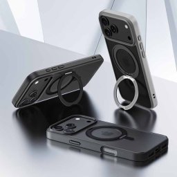 Futrola Hard Case Devia Eleguard Magnetic 360 Rotating Za Iphone 17 Pro Crna
