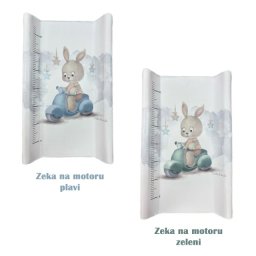 Meka podloga za presvlačenje bebe Zeka na motoru