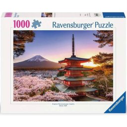 Ravensburger puzzle Pogled na cvet trešnje Fuji RA12000582