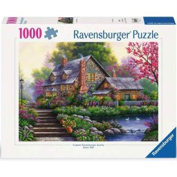 Ravensburger puzzle Romantična koliba RA12000464