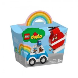 Lego duplo my first fire helicopter & police car ( LE10957 )