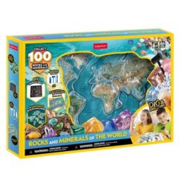 Cubic fun g0801 puzzle rocks and minerals of the world ( CBF288013 )