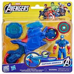Hasbro Avn 4in cap shield shot cycle ( G0889 )