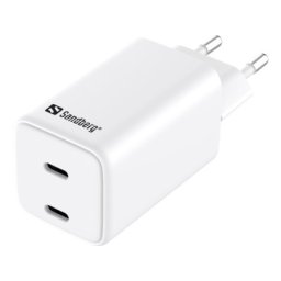 Sandberg 441-56 usb auto punjač dual usb-c pd 65w