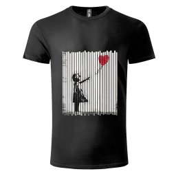 Majica sa štampom (unisex) Devojčica i balon