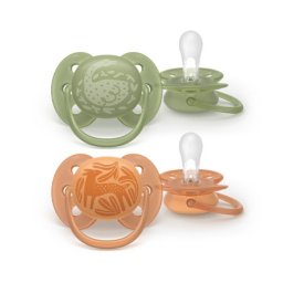 Philips Avent varalica soft 18m+ 2kom orange/green ( SCF093/06 )