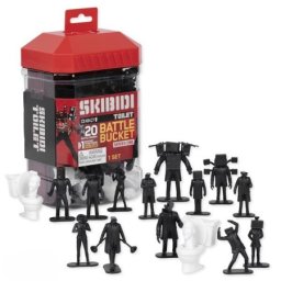 Bonkers Skibidi toilet battle bucket set ( BONK1350 )
