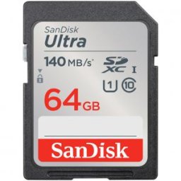 Ultra SDXC UHS-I 64GB 140MB/s (SDSDUNB-064G)
