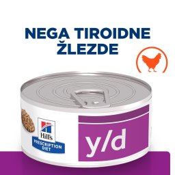 Hill’s Prescription Diet Cat Y/D Piletina Konzerva 156g