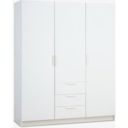 Ormar 144x176 komb bela