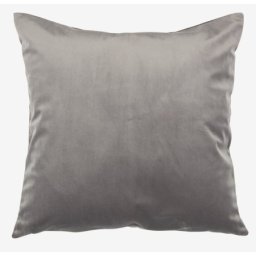 Ukrasna jastučnica 50x50 velur tamno siva