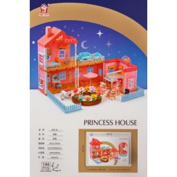 Hk mini kućica za princeze 195 delova ( A097810 )