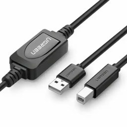 UGREEN US122 USB 2.0 aktivni Kabl za štampač 15m (480Mbps)