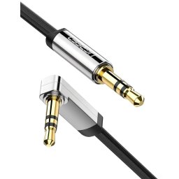 UGREEN AV119 3.5mm M.M. ravni na ugaoni kabl 0.5m