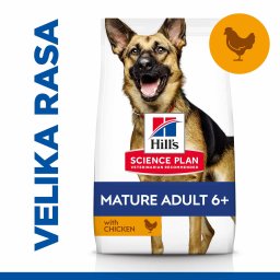 Hill’s Science Plan Dog Large Breed Mature Piletina 14 kg