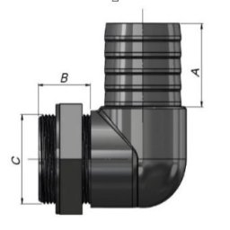 U/P 90° np45 G1.1/4