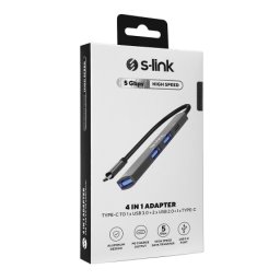 Slink 39871 swv-usbc023 4u1 usb hub ( 21439 )