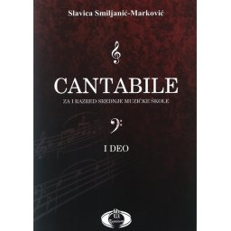 Cantabile za I razred SMS,I deo, S.Smiljanic-Markovic