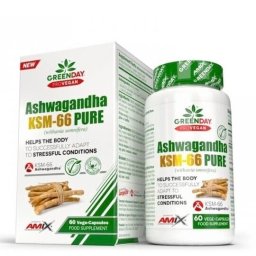 Amix ashwagandha KSM-66 pure (60 kapsula)