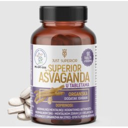 Just Superior ašvaganda u tabletama (90 tableta)