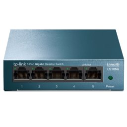 TP-LINK switch LS108G LiteWave Gigabit 8xRJ-45, 10, 100, 1000Mbps, metalno kućište