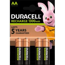 Duracell 1300mAh AA R3 MN2400, punjive NiMH baterije (rechargeable) PAK4 (cena po kom.)