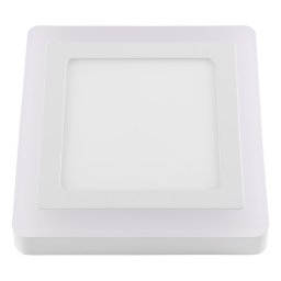 LED panel nadgradni LPD-08-9S WH+WW