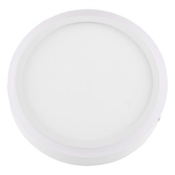 LED panel nadgradni LPD-08-24R WH+WW