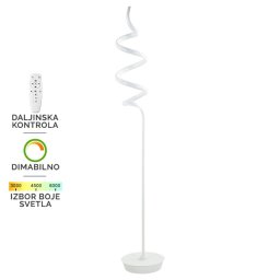 LED podna lampa F2027-48F WH