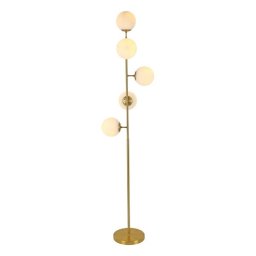 Podna lampa F7031-5F SG+WH