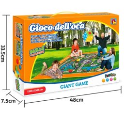 Društvena igra sa podlogom, žetonima i kockicom ( MKN915294 )