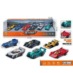 Set 6 metalnih autića