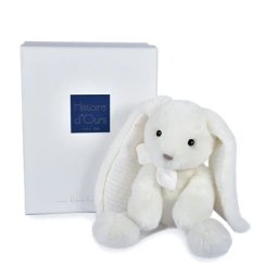 Doudou Plišani zec beli - 30 cm ( HO3134 )