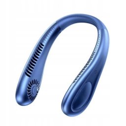 Remax F30 Hurricane Bladeless Neckband(dark blue)