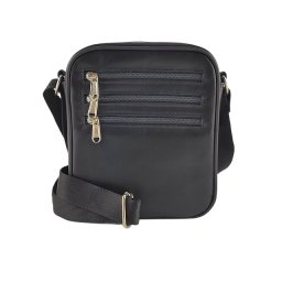 Crna muška kožna torba Belfast
