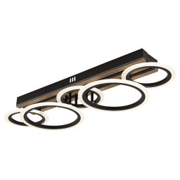 LED LUSTER 34W CCT BLEVINS GLOBO