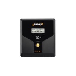 Infosec communication x3 ex 1200 lcd usb fr/schuko