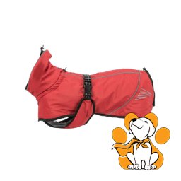 Trixie Explore Thermo L 55cm, Crvena Termo Jakna Za Pse Sa Mekanom Postavom