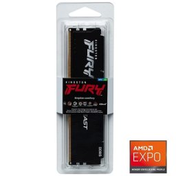 16GB DDR5/5600 KINGSTON KF556C36BBE-16, Fury Beast, AMD Expo, Intel XMP