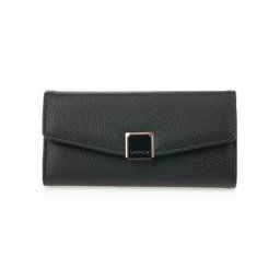 Verde Novčanik ženski veci sa elegantnom kopcom 1432, 20×4×10 cm crna ( 16NZV1432B )